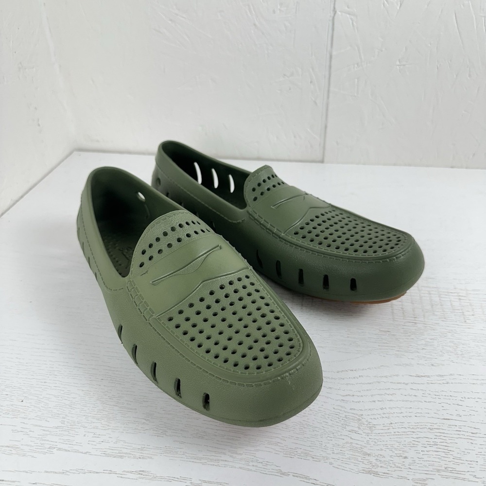 Floafers Country Club Driver 2.0 Men's 11 Loafer Boat Shoes Mermaid Gum EVA